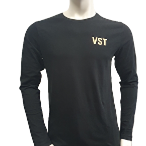 T-shirt lange mouw zwart