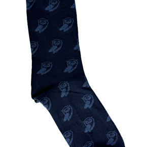 Sokken Uil Blauw