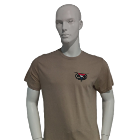 T-shirt Uil Nederlandse vlag sand