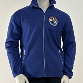Fleecevest blauw