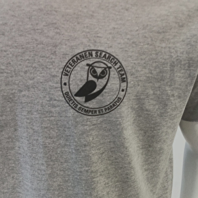 T-shirt Logo lichtgrijs