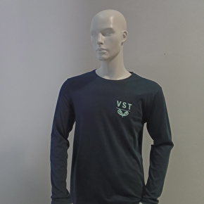 T-shirt lange mouw blauw