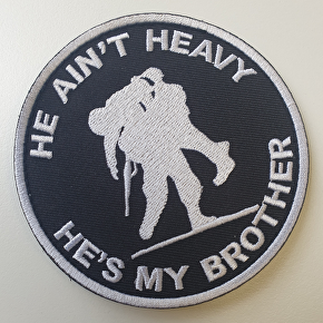 Badge He ain't heavy, He's my brother