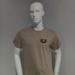 T-shirt Uil Nederlandse vlag sand